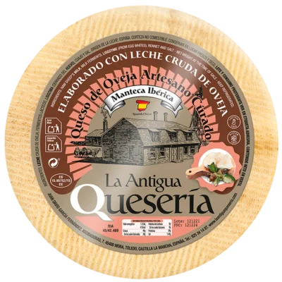 Queso Artesano Curado con Manteca Ibérica