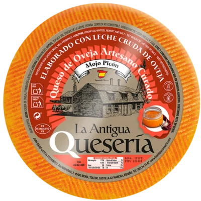 Queso Artesano Curado con Mojo Picón