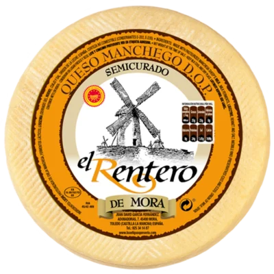 Manchego Oveja Semicurado Pasteurizado