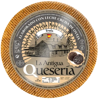 Queso Artesano Curado con Trufa